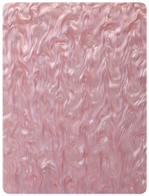 1/8&quot; Thick Pink Pearl Acrylic Sheets 1850x1040mm Impact Resistant