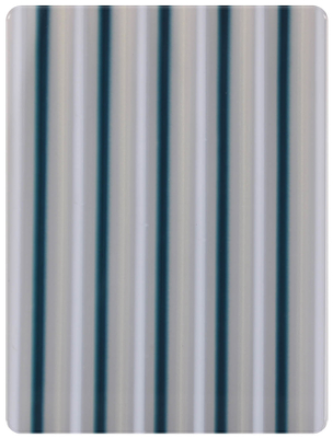 নীল সাদা ডোরাকাটা মুক্তা এক্রাইলিক শীট বোর্ড আসবাবপত্র সজ্জা