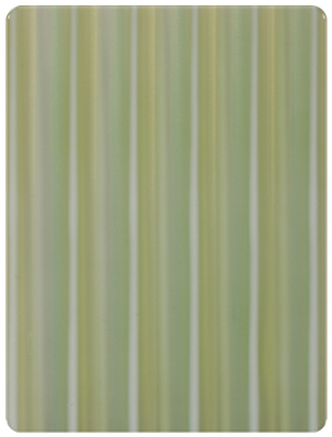 সবুজ স্ট্রাইপড কাস্ট পার্ল এক্রাইলিক শীট 1850x1040mm SGS পরিবেশগত সুরক্ষা