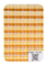 মাল্টি কালার গ্রিড প্যাটার্ন এক্রাইলিক প্লেড শীট 15 মিমি পুরুত্ব